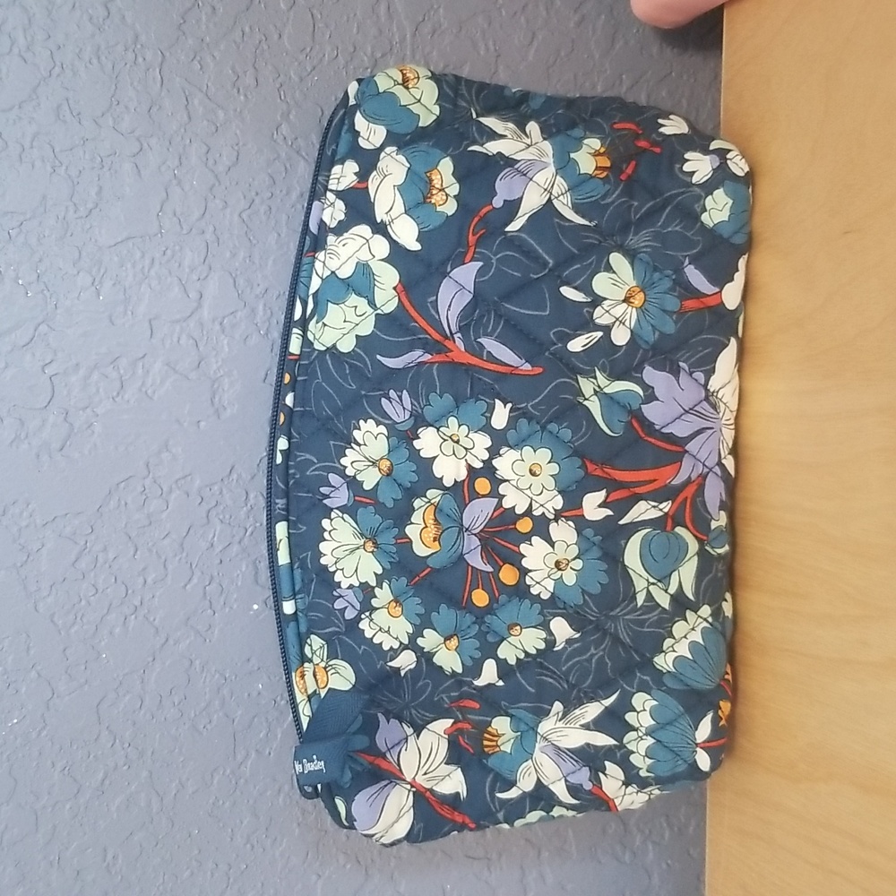Vera Bradley Medium Cosmetic Bag- Floral Burst